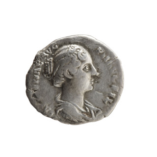 Denarius; Faustina the Younger (ca. 130–176; Roman empress 161–176) (Augusta 147–161); Roman