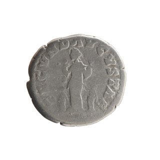 Denarius, Faustina the Younger (ca. 130–176; Roman empress 161–176), Marcus Aurelius (121–180;