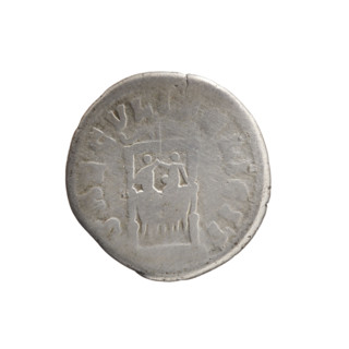 Denarius of Faustina the Younger (ca. 130–176; Roman empress 161–176) issued under Marcus Aurelius