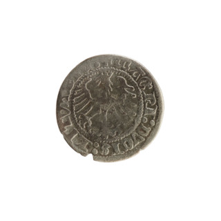 Lithuanian half-grosz, Sigismund I the Old (King of Poland; reign 1506–1548), 1513. Silver coin