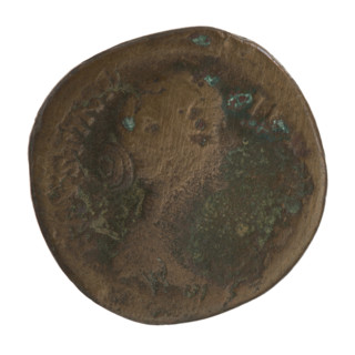 sestertius, Faustina the Younger (ca. 130–176; Roman empress 161–176), 161–176, Roman Empire (27