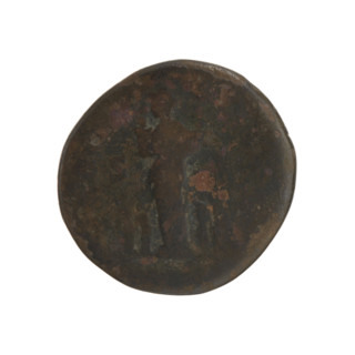 Dupondius, Faustina the Younger (ca. 130–176; Roman empress 161–176), 161–176, Roman, Rome, coin