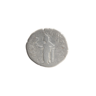Denarius, Faustina the Younger (ca. 130–176; Roman empress 161–176) (posthumous); Marcus Aurelius