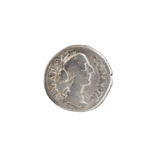 Denarius (subaerate?), Faustina the Younger (ca. 130–176; Roman empress 161–176) (posthumous),