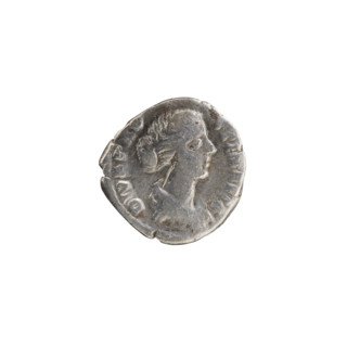 Denarius, Faustina the Younger (ca. 130–176; Roman empress 161–176) (posthumous), Marcus Aurelius