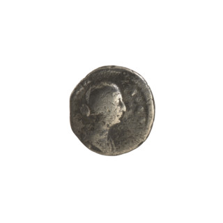 Denarius of Faustina the Younger (ca. 130–176; Roman empress 161–176), Roman Empire (27 BC–476),