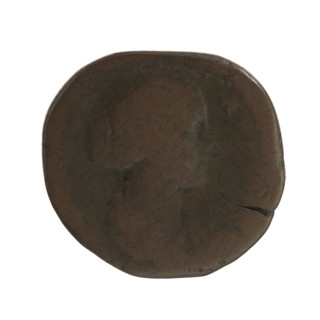 Sestertius of Faustina the Younger (ca. 130–176; Roman empress 161–176), Roman Empire (27 BC–476),