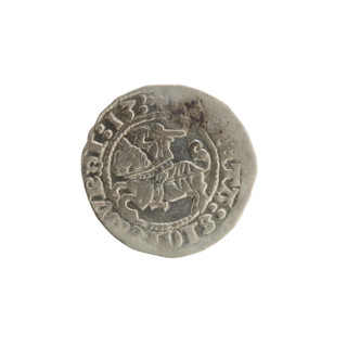 Lithuanian half-grosz, Sigismund I the Old (King of Poland; reign 1506–1548), 1513. Coin