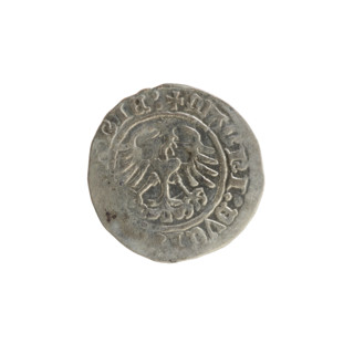 Lithuanian half-grosz, Sigismund I the Old (King of Poland; reign 1506–1548), 1513. Silver coin