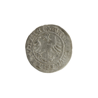 Lithuanian half-grosz, Sigismund I the Old (King of Poland; 1506–1548), 1513. Silver coin