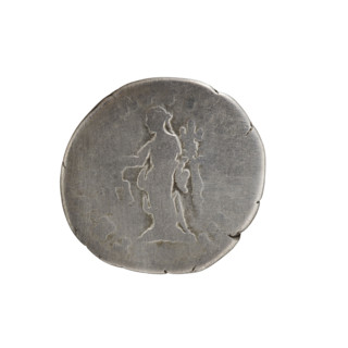 Denarius, Lucius Verus (130–169; Roman emperor 161–169), issuer: Lucius Verus. Obverse: head of