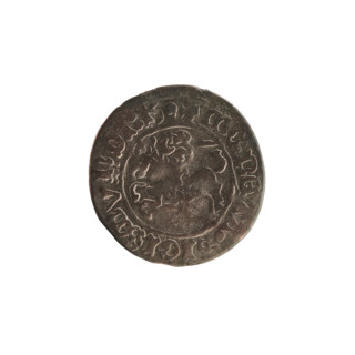 Lithuanian half-grosz, Sigismund I the Old (King of Poland, 1506–1548); 1513. Silver coin