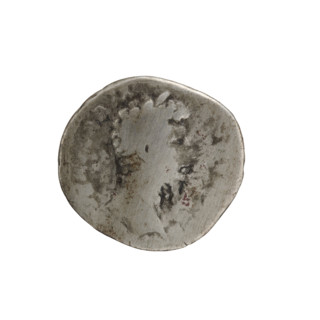 Denarius of Lucius Verus (130–169; Roman emperor 161–169), obverse: head of Lucius Verus in laurel