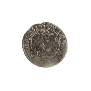Lithuanian half-grosz, Sigismund I the Old (King of Poland; 1506–1548), Jagiellon dynasty. Coin