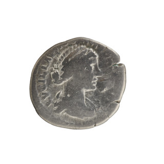 Denarius, Lucius Verus (130–169; Roman emperor 161–169) issuer; Lucilla (149–182; Roman empress