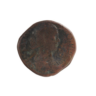 sestertius; issuer: Lucius Verus (130–169, Roman emperor 161–169); obverse: bust of Lucilla