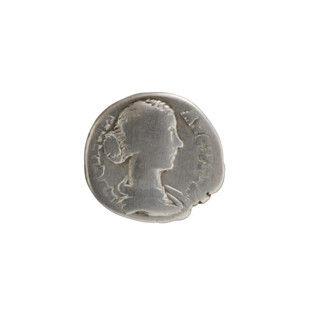 Denarius, Lucius Verus (130–169; Roman emperor 161–169), issuer; Lucilla (149–182; Roman empress