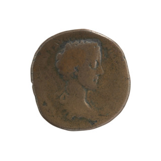 As/dupondius, Marcus Aurelius (121–180; Roman emperor 161–180) issuer; Commodus (161–192; Roman