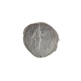 Denarius, Commodus (161–192; Roman emperor 177–192) — obverse: head of Commodus in a laurel wreath