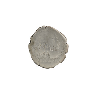 Denarius, Commodus (161–192; Roman emperor 177–192). Obverse: Head of Commodus with laurel wreath