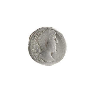 Denarius, Commodus (161–192; Roman emperor 177–192). Obverse: Head of Commodus in a laurel wreath