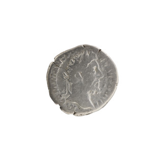 Denarius, Commodus (161–192; Roman emperor 177–192). Obverse: Head of Commodus in laurel wreath