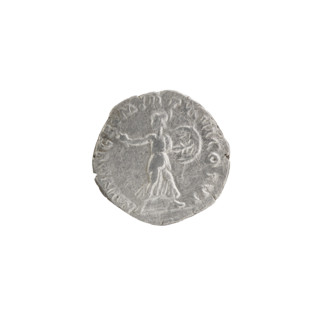 Denarius; obverse: head of Commodus in a laurel wreath facing right, legend M COMM ANT P FE L AVG