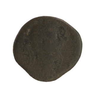 Sestertius of Commodus (161–192), Roman emperor (177–192); Roman Empire, Rome; coin.