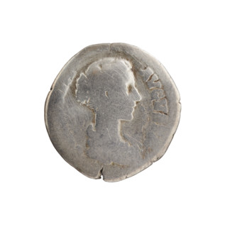 Denarius, Crispina (164–192?, Roman empress 178–192) and Commodus (161–192, Roman emperor 177–192)