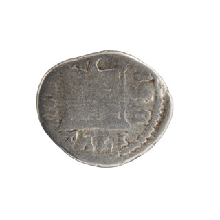 Denarius, Commodus (161–192 CE), issuer; Crispina (164–192? CE), Roman empress. Obverse: Draped