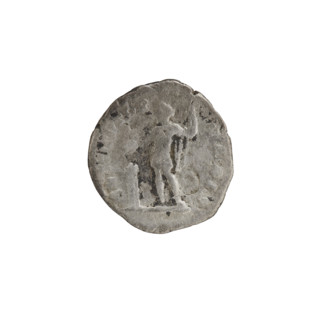 Denarius of Septimius Severus (Roman emperor, 146–211). Obverse: laureate head of Septimius Severus