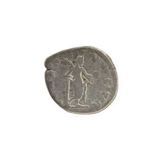 Denarius, Julia Domna (ca. 160–217; Roman empress 193–211). Obverse: IVLIADOMNAAVG — bust of Julia