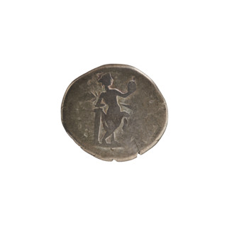 Denarius, Julia Domna (ca. 160–217; Roman empress 193–211). Obverse: IVLIADO M, bust of Julia Domna