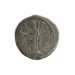 Denarius, Julia Domna (ca. 160–217; Roman empress 193–211). Obverse: IVLIA AVGVSTA — bust of Julia