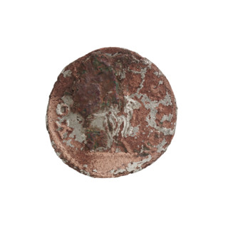denarius (subaerate), Julia Domna (ca. 160–217; Roman empress 193–211). Obv.: IVLIA AVG, bust of