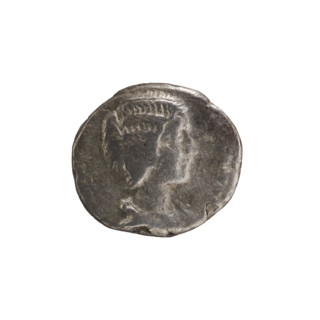 Denarius, Julia Domna (ca. 160–217; Roman empress 193–211). Obverse: AVGVSTA, bust of Julia Domna