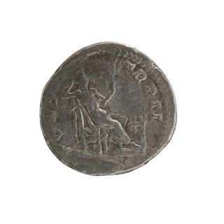 Denarius, Caracalla (188–217; Roman emperor 198–217). Obverse: ANTONINVS AVGVSTVS — head of a young