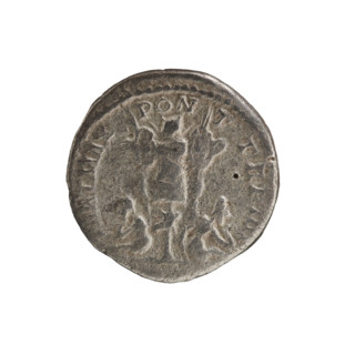 Denarius, Caracalla (188–217; Roman emperor 198–217). Obv.: ANTONINVS PIVS AVG — Head of a young