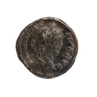 Denarius, Caracalla (188–217; Roman emperor 198–217). Obverse: ANTONINVS PIVS AVG — Head of