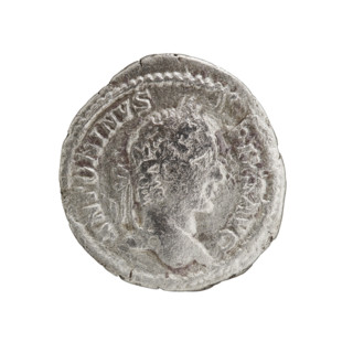 Denarius, Caracalla (188–217; Roman emperor 198–217). Obverse: ANTONINVS PIVS AVG — head of