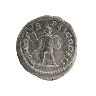 Denarius, Caracalla (188–217; Roman emperor 198–217). Obverse: ANTONINVS PIVS AVG — head of