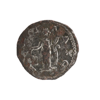 Denarius (subaerate), Caracalla (188–217; Roman emperor 198–217). Obverse: ANTONINVS PIVS AVG GERM