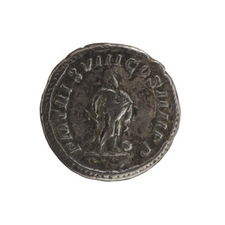 Denarius, Caracalla (188–217; Roman emperor 198–217). Obverse: ANTONINVS PIVS AVG GERM — Head of