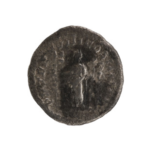 denarius, Caracalla (188–217; Roman emperor 198–217). Obverse: ANTONINVS PIVS AVG GERM — Head of
