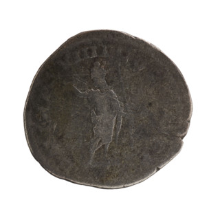 Antoninian, Caracalla (188–217; Roman emperor 198–217). Obverse: ANTONINVSPIVSAVGGERM — Bust of