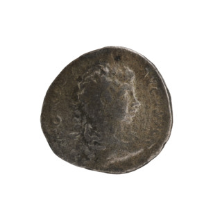 denarius (subaerate), Caracalla (188–217; Roman emperor 198–217), (Caesar). Obv.: ANTONINVS