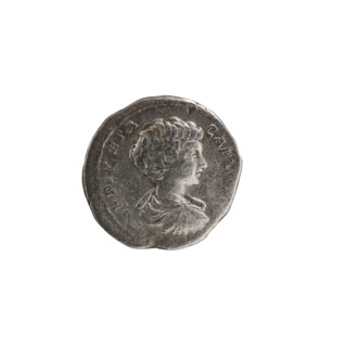 Denarius, Geta (189–212; Roman emperor 209–212) (caesar). Obverse: PSEPTGETA CAESPON, bust of Geta