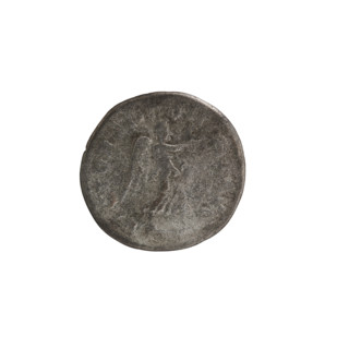 Denarius, Elagabalus (reigned 218–222). Obverse: IMP CAES MAVR ANTONINVS AVG — Bust of Elagabalus