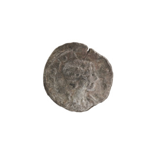 Denarius, Elagabalus (reigned 218–222) — issuer; Julia Soaemias (Augusta 218–222). Obverse: