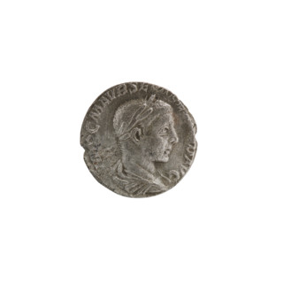 Denarius depicting personifications; Alexander Severus (Roman emperor, 222–235) — iconography: